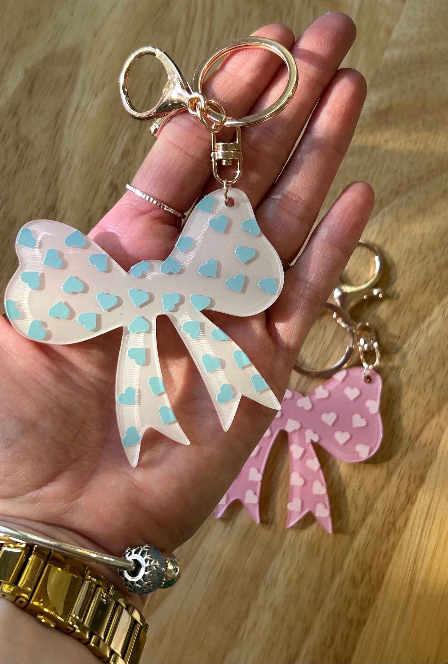 Coquette Bow Keychain