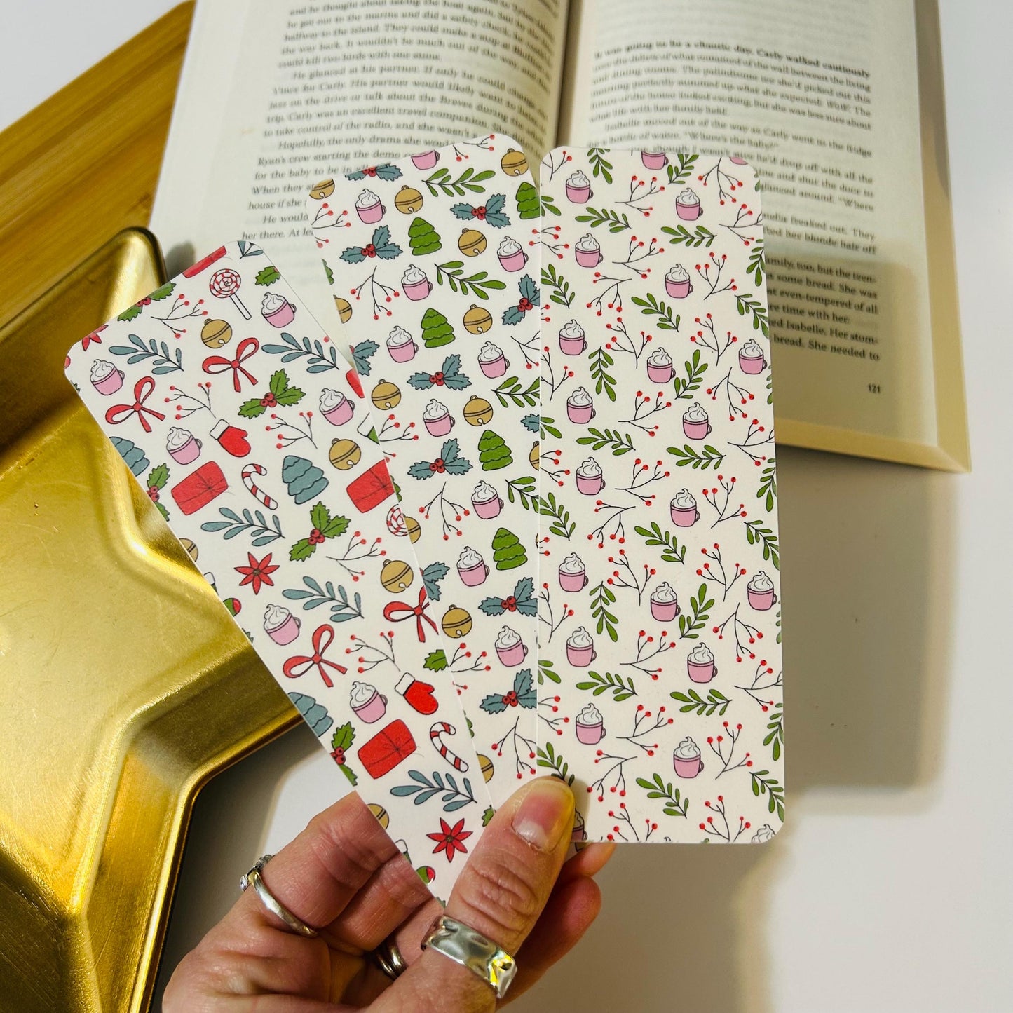 Christmas Themed Bookmarks