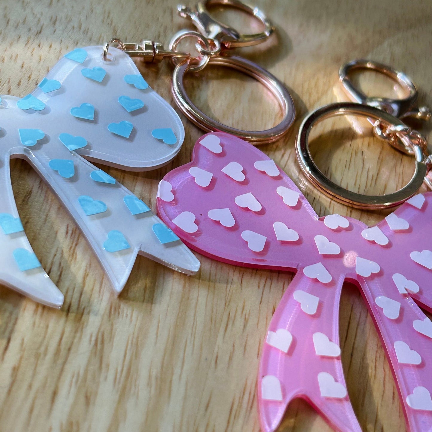 Coquette Bow Keychain