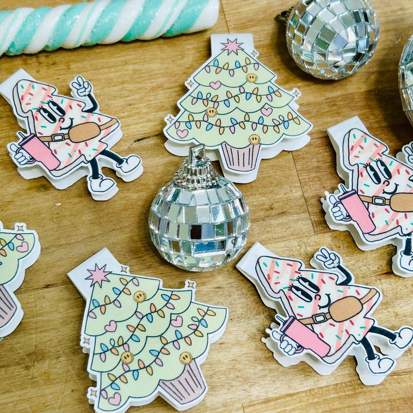 Christmas Magnetic Bookmark Set