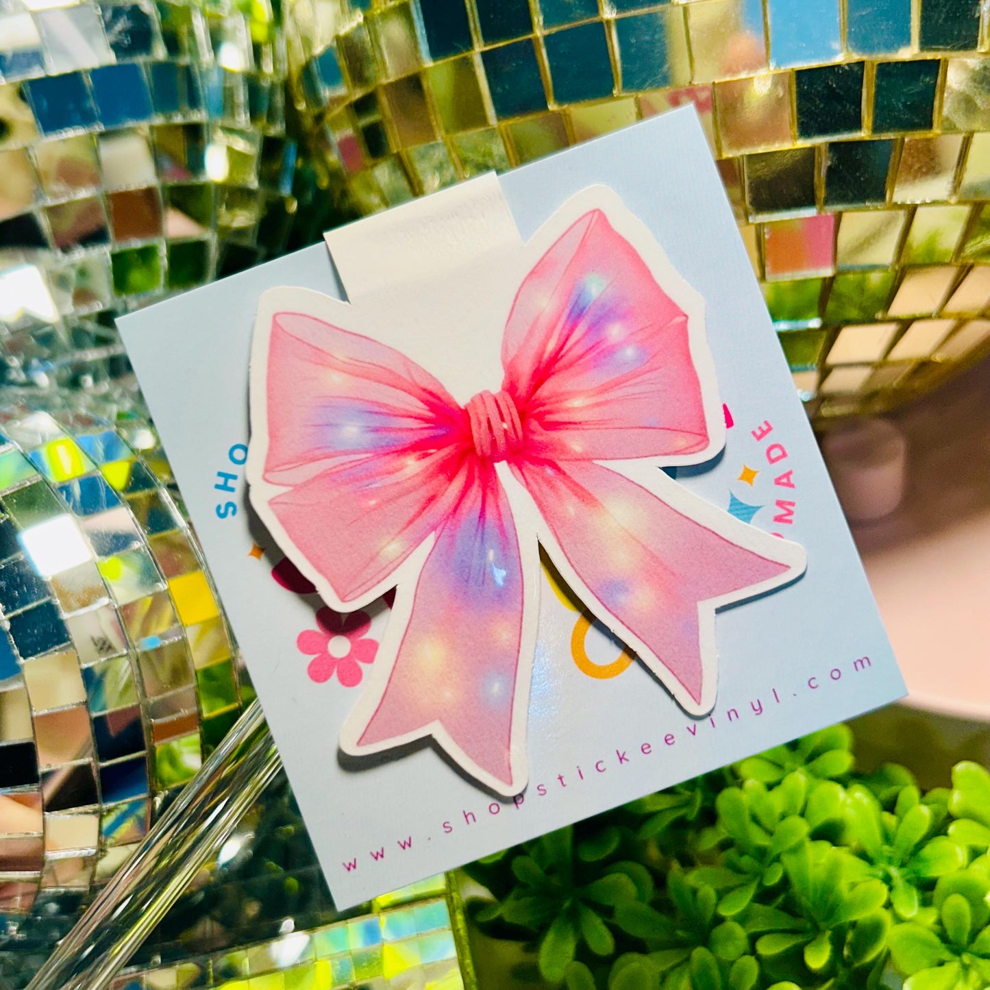 Coquette Bow Bookmark