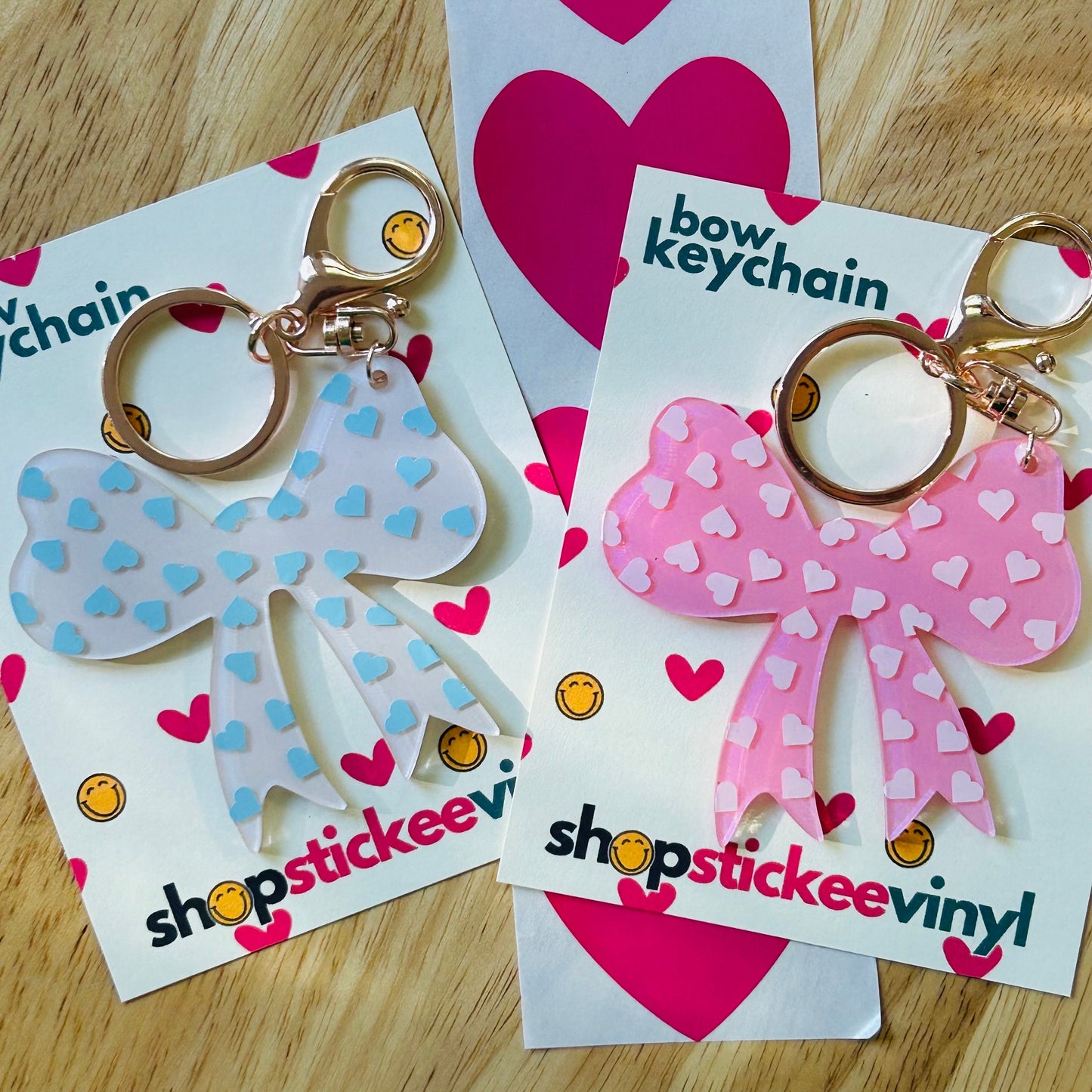 Coquette Bow Keychain