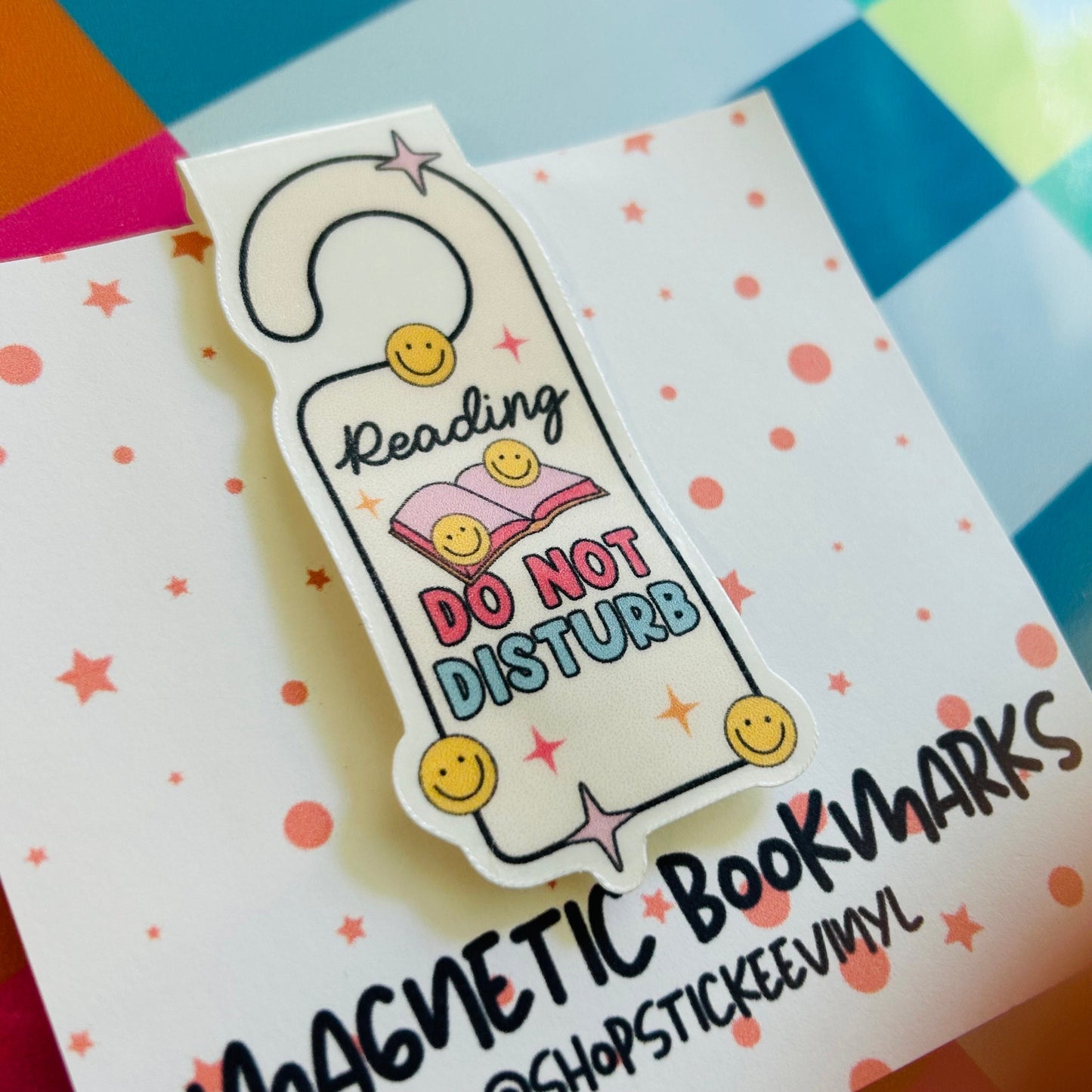 Do not Disturb Magnetic Bookmark