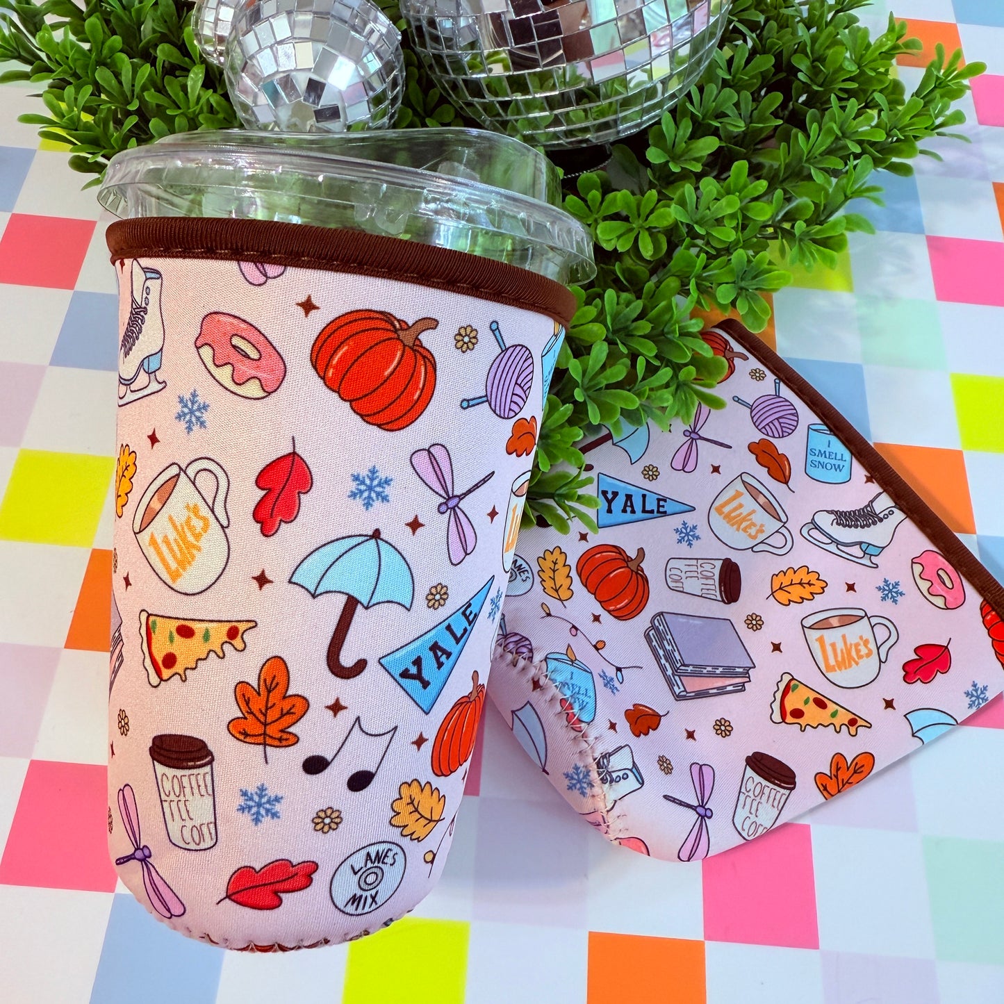 Cozy Town Drink Sleeves – 2 Sizes Available (S/M and M/L)