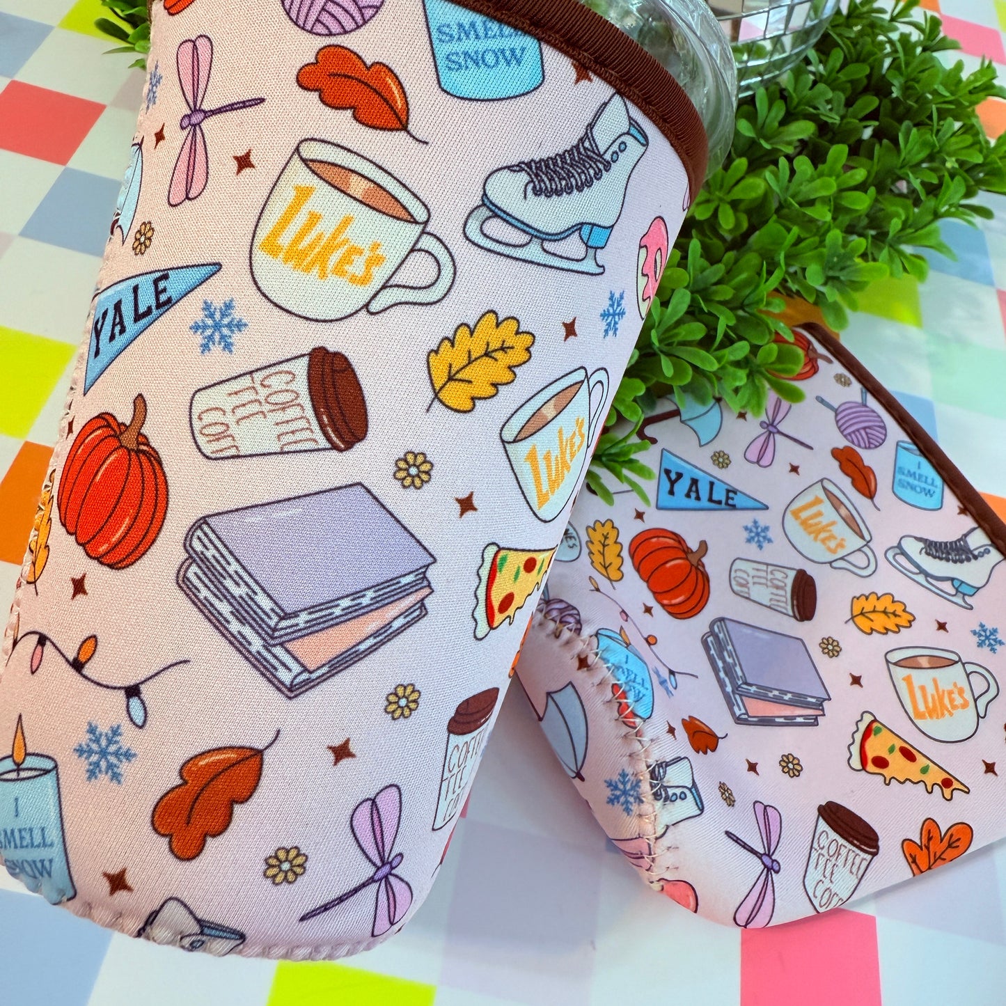 Cozy Town Drink Sleeves – 2 Sizes Available (S/M and M/L)