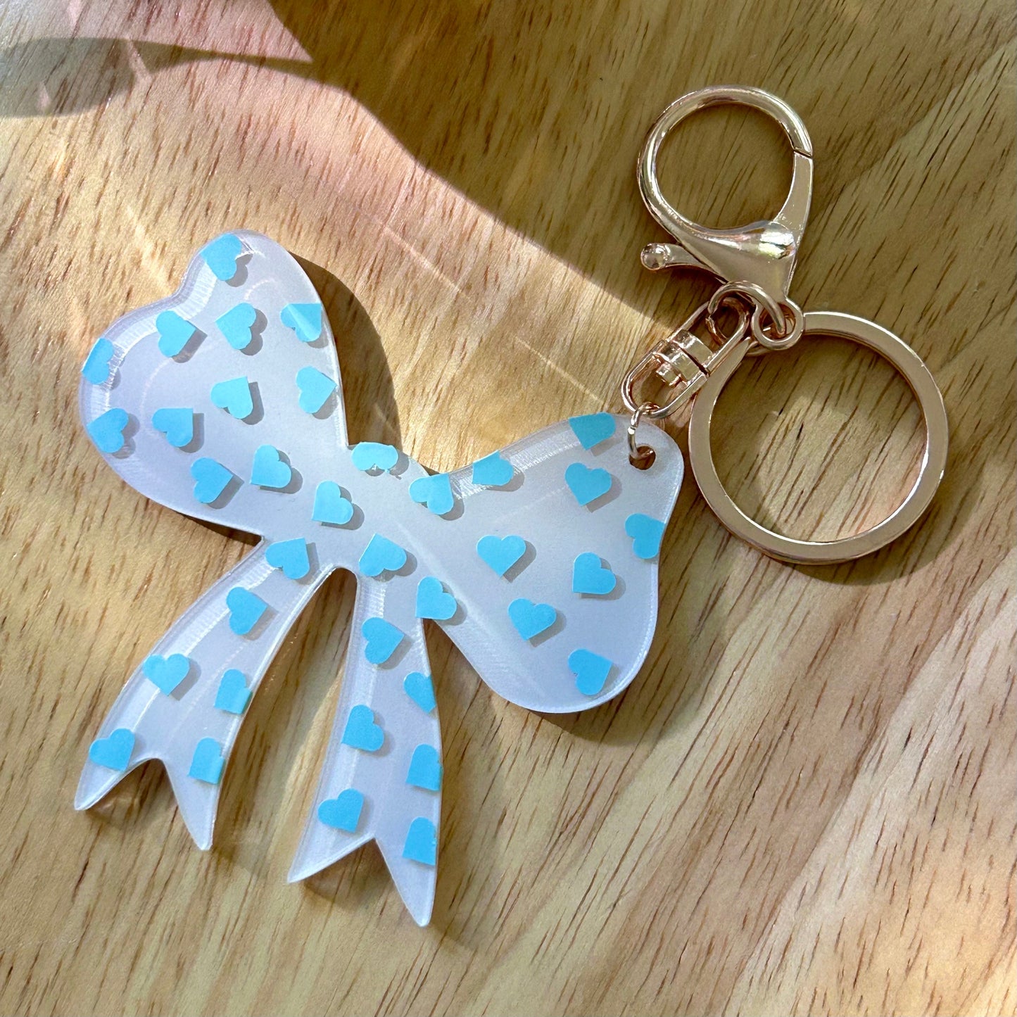 Coquette Bow Keychain