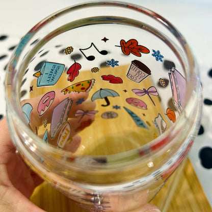 Gilmore Girls Fan Gift, Handmade Drinkware, Stars Hallow, Double-Sided UVTDF Vinyl tumbler, Luke's Diner Mug, Gift for Her, Collectible