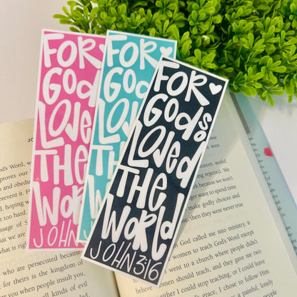 For God So Loved the World Bookmark