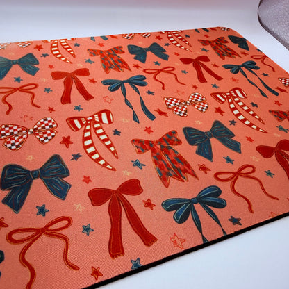Christmas Coquette Mousepad