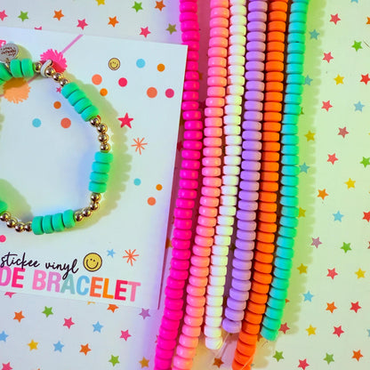 Colorful 14k Gold Filled Beaded Bracelet