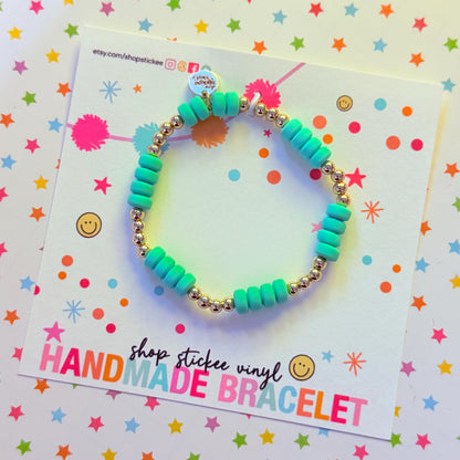 Colorful 14k Gold Filled Beaded Bracelet
