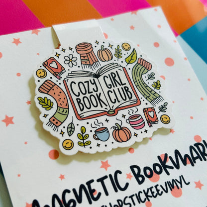 Cozy Readers Magnetic Bookmark