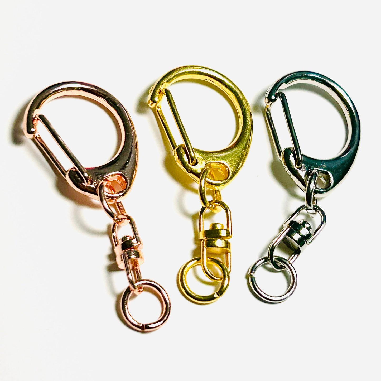 Personalized beaded keychain