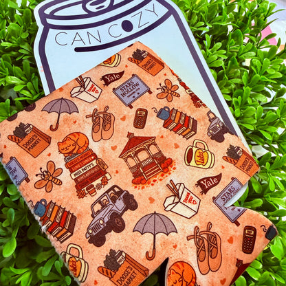 Autumn Coffee Can Cooler – Cozy Fall Drink Sleeve for Pumpkin Season | Cute Coffee Lover Gift