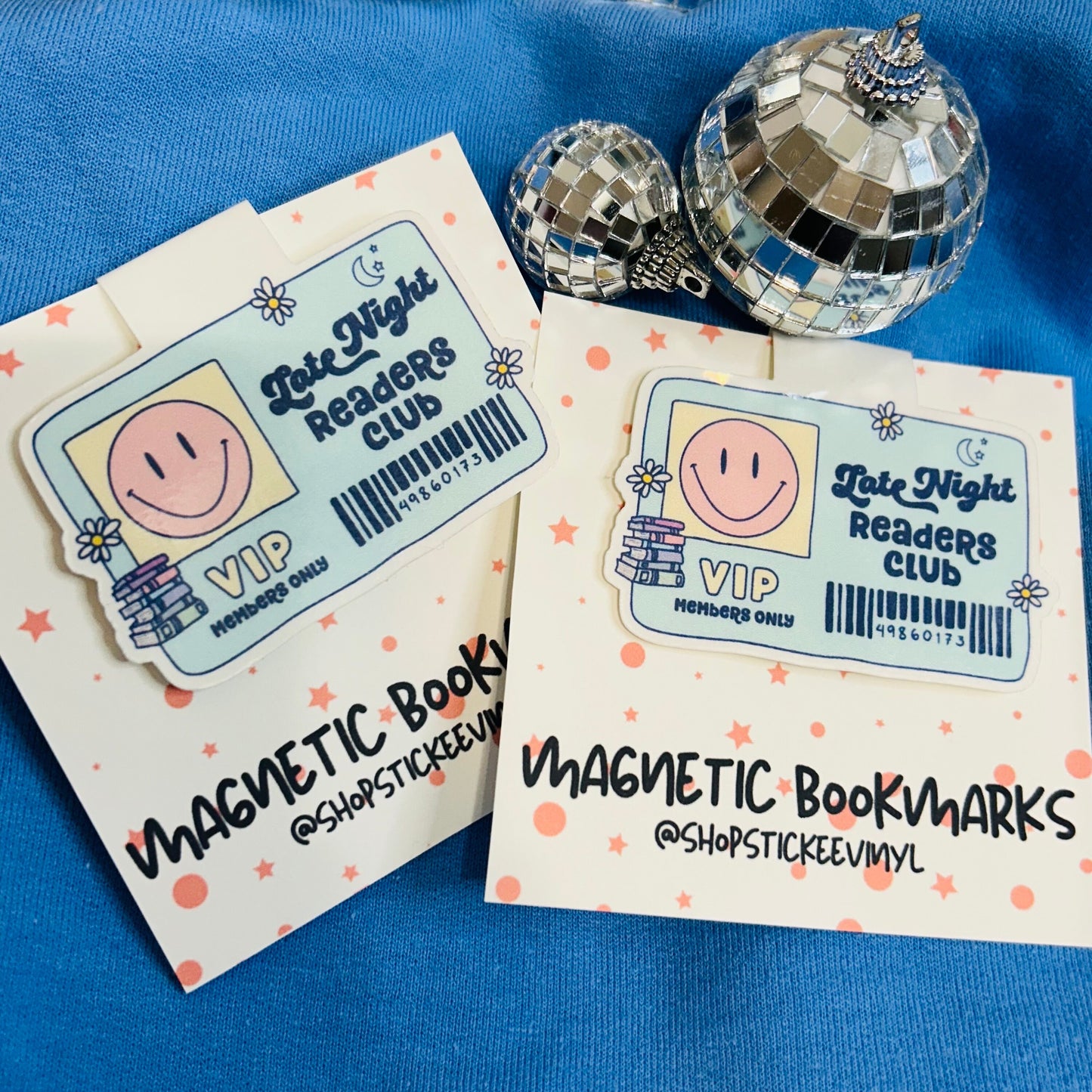 Late Night Readers Club Magnetic Bookmark