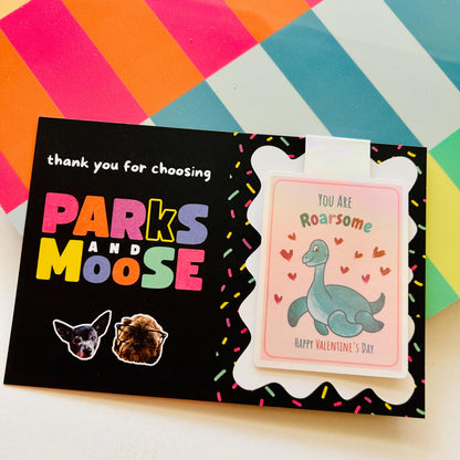 Valentine’s Day Card Bookmark