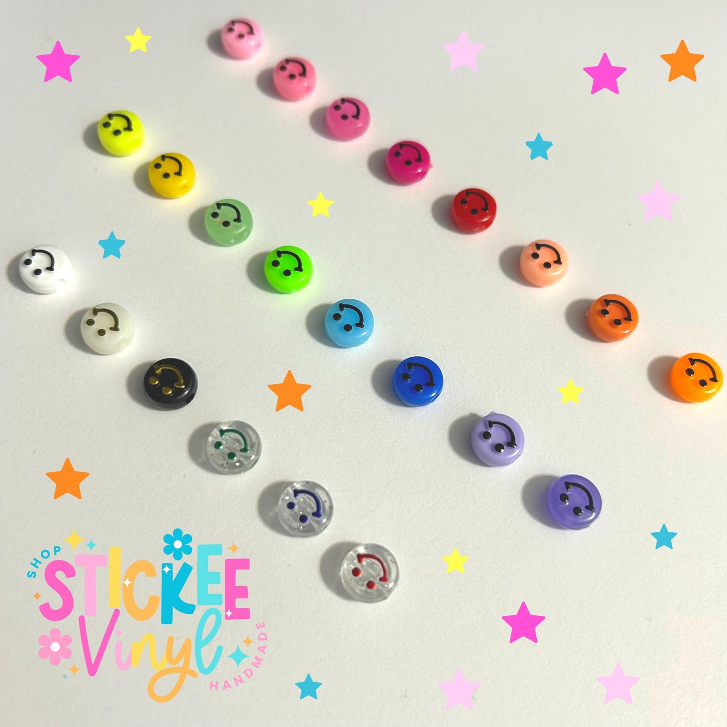 Personalized beaded keychain