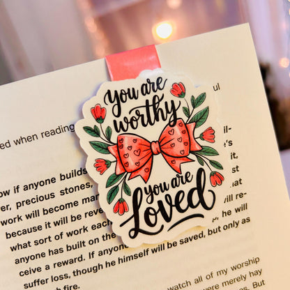 You Are Worthy Bookmark