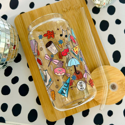 Gilmore Girls Fan Gift, Handmade Drinkware, Stars Hallow, Double-Sided UVTDF Vinyl tumbler, Luke's Diner Mug, Gift for Her, Collectible